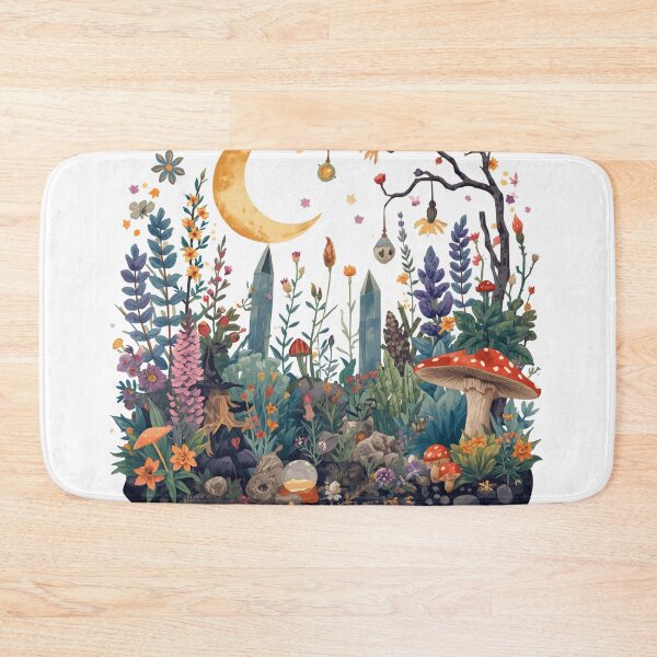 Item preview, Moonlit Witch's Garden designed and sold by catcurio.