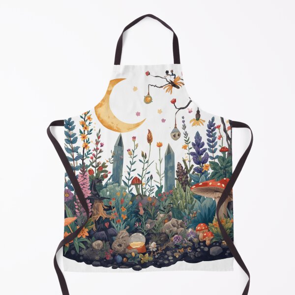 Item preview, Moonlit Witch's Garden designed and sold by catcurio.