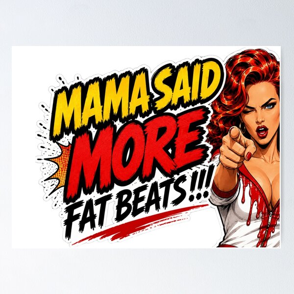 Item preview, Mamá dijo más ritmos potentes – Diseño de Beatmaker designed and sold by YOFANTZ!.