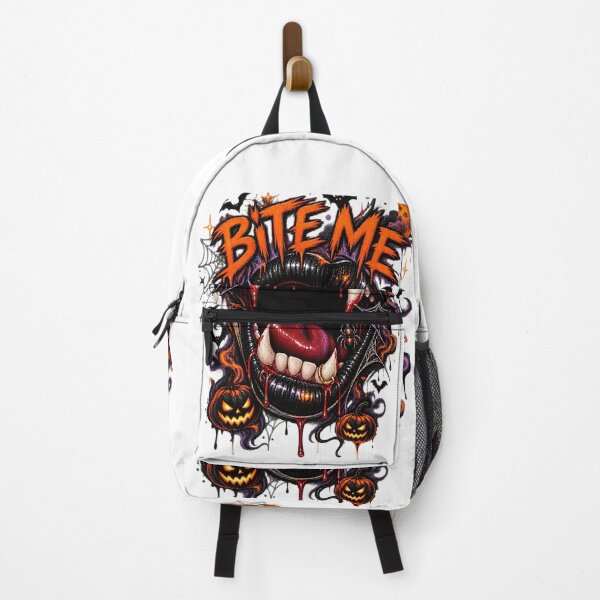 Item preview, Bite Me Gothic Vampire Mouth Halloween Horror Art designed and sold by N12yearwood.