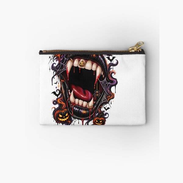Item preview, Bite Me Gothic Vampire Mouth Halloween Horror Art  designed and sold by N12yearwood.