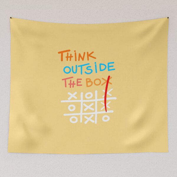 Item preview, Think outside the box designed and sold by Roysdisturbia.