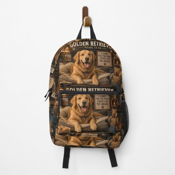 Item preview, Golden Retriever Home Club Funny Cozy Dog designed and sold by shopevermint.