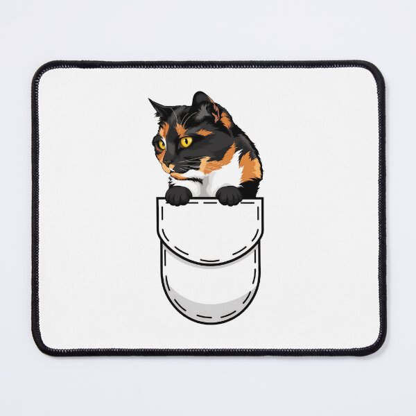 Item preview, Calico Cat in Pocket Graphic designed and sold by Dmo3HarkoArt.
