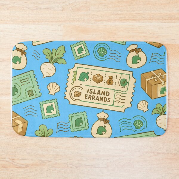 Item preview, Island Errands Ticket Repeat Pattern designed and sold by agearb.