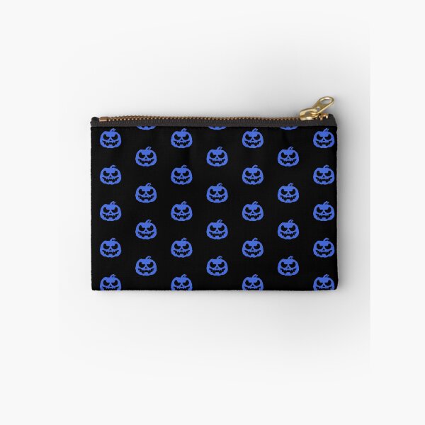 Item preview, Royal Blue Jack O Lantern Halloween Pumpkin Graphic designed and sold by pattern-archive.