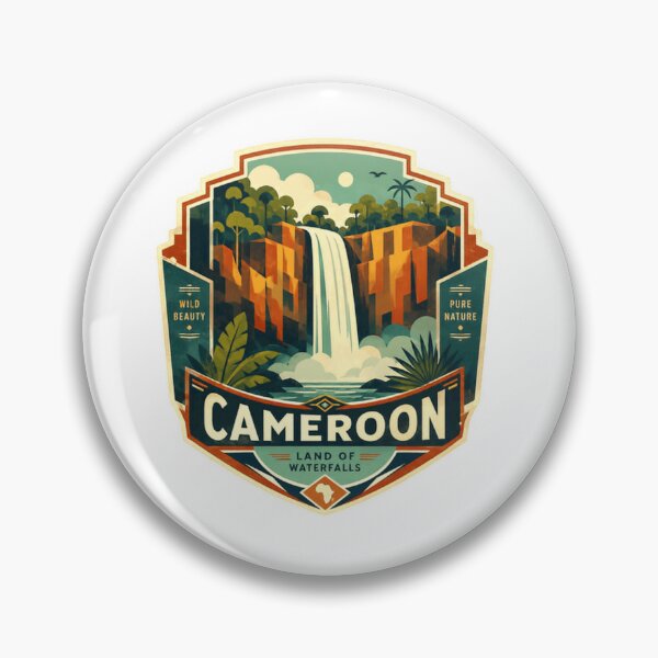 Item preview, Cameroon Land Of Waterfalls African Travel Nature Explorer Homeland Gift designed and sold by Simsimah26Parks.