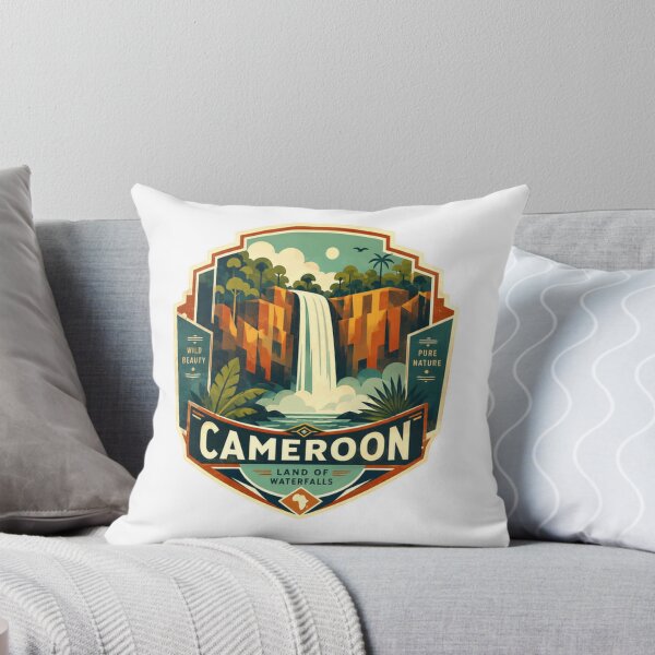 Item preview, Cameroon Land Of Waterfalls African Travel Nature Explorer Homeland Gift designed and sold by Simsimah26Parks.