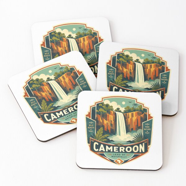 Item preview, Cameroon Land Of Waterfalls African Travel Nature Explorer Homeland Gift designed and sold by Simsimah26Parks.