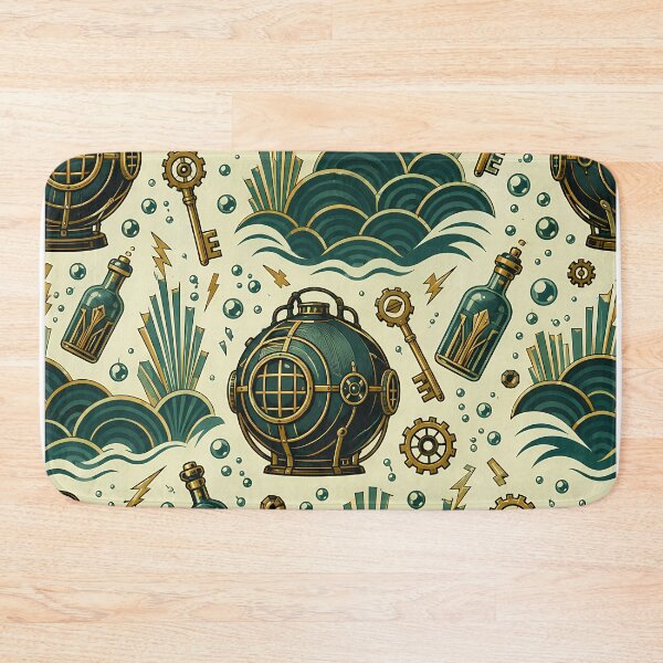 Item preview, Rapture Deco Utility Pattern designed and sold by agearb.
