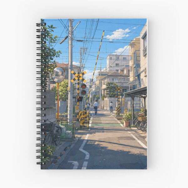 Item preview, Morning Crossing – Quiet Japanese Neighborhood at 7 AM designed and sold by SEIMEI2025.