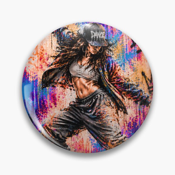 Item preview, Hip Hop Dancer Street Dance Graffiti Urban Art designed and sold by PetruArtDesigns.