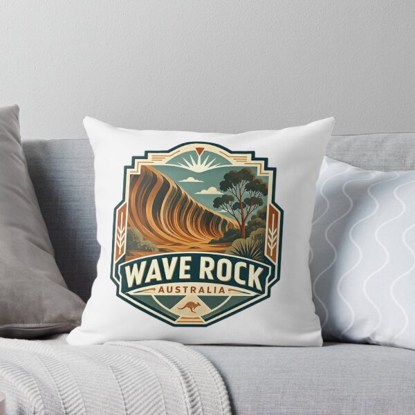 Item preview, Wave Rock Australia Natural Landmark Travel designed and sold by Simsimah26Parks.