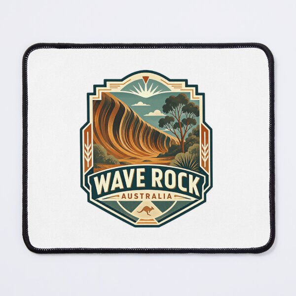 Item preview, Wave Rock Australia Natural Landmark Travel designed and sold by Simsimah26Parks.