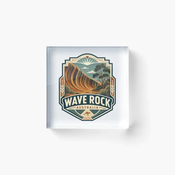 Item preview, Wave Rock Australia Natural Landmark Travel designed and sold by Simsimah26Parks.