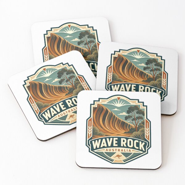 Item preview, Wave Rock Australia Natural Landmark Travel designed and sold by Simsimah26Parks.