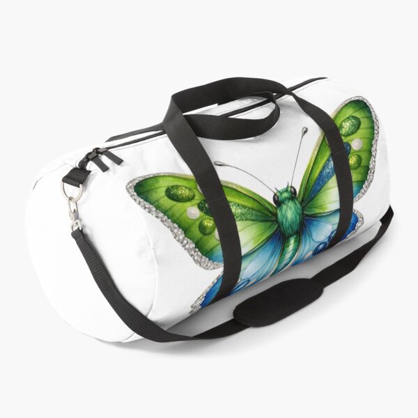 Item preview, Beautiful Green and Blue Butterfly Illustration. designed and sold by AmirArtisanVibe.