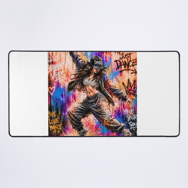 Item preview, Hip Hop Dancer Street Dance Graffiti Urban Art designed and sold by PetruArtDesigns.