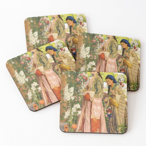 Item preview, John Frederick Lewis – Lilium Auratum (1871) designed and sold by VenusArt7.