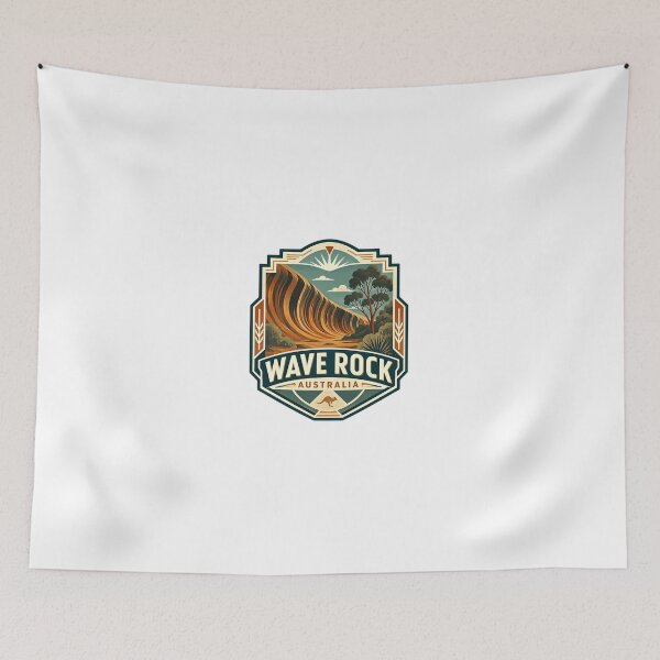 Item preview, Wave Rock Australia Natural Landmark Travel designed and sold by Simsimah26Parks.