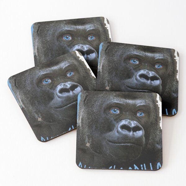 Item preview, Blue Eyes Gorilla (by ACCI) designed and sold by VanyssaGraphics.