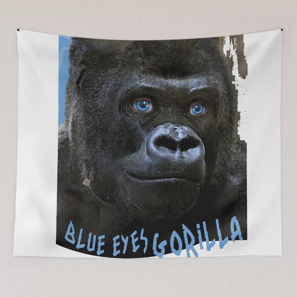 Item preview, Blue Eyes Gorilla (by ACCI) designed and sold by VanyssaGraphics.