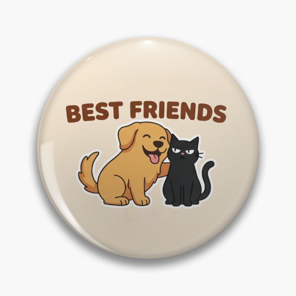 Item preview, Best Friends Happy Dog And Grumpy Cat designed and sold by AKDesign26.