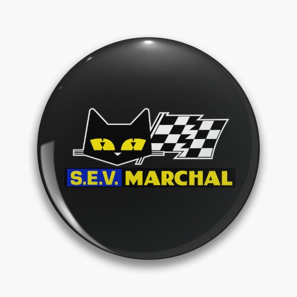 Item preview, Vintage SEV Marchal Racing Cat Spark Plug Sticker | Classic French Motorsport Logo | Retro Garage Decal designed and sold by collectees1.