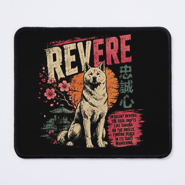 Item preview, Revere Akita Dog Japanese Loyalty Wisdom Pet Lover designed and sold by SkeletonsDanger.