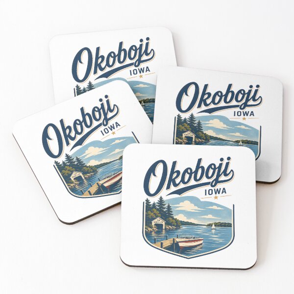 Aperçu de l'œuvre Okoboji Iowa créée et vendue par PamLeeDesign.