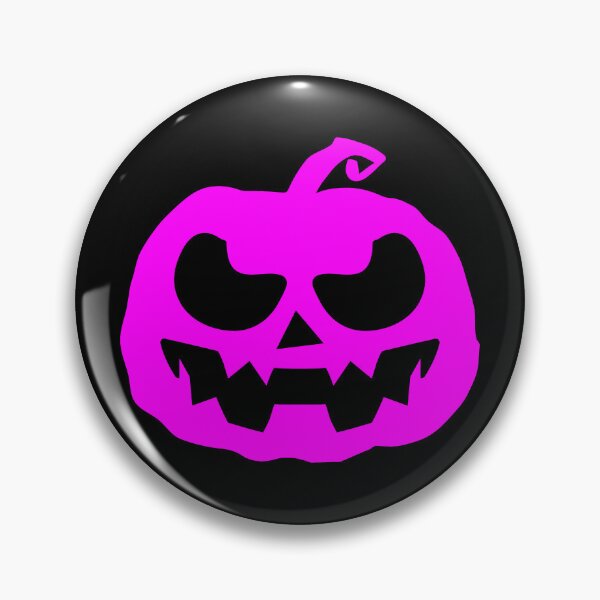 Item preview, Magenta Jack O Lantern Halloween Pumpkin Graphic designed and sold by pattern-archive.