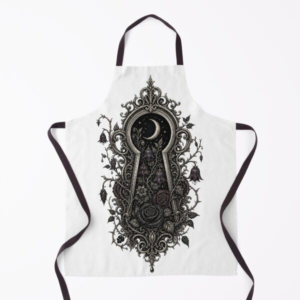 Item preview, Night Garden Reliquary – Gothic Botanical Moon Design designed and sold by MotasDesigns.