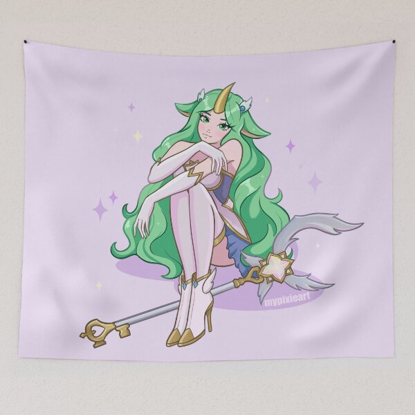 Item preview, Soraka Star Guardian League of Legends Fan Art support main LoL designed and sold by Mypixieart.