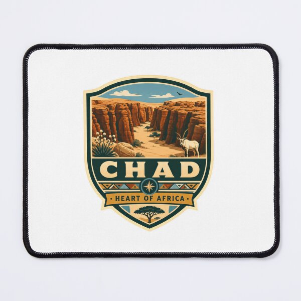 Item preview, Chad Heart Of Africa African Travel Adventure designed and sold by Simsimah26Parks.