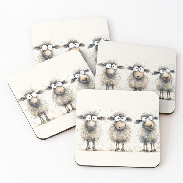 Item preview, Gorgeous Sheep ' All Eyes on Sheep’ BY SHiRLeY MacARTHuR designed and sold by Shirley MacArthur Art.