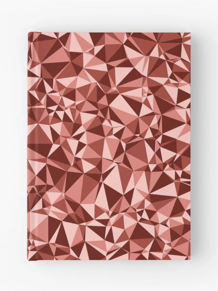 Thumbnail 1 of 3, Journal, Red Triangular Mosaic Pattern Design designed and sold by DymondDesigns.