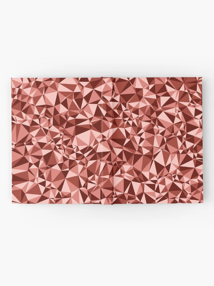 Thumbnail 2 of 3, Journal, Red Triangular Mosaic Pattern Design designed and sold by DymondDesigns.