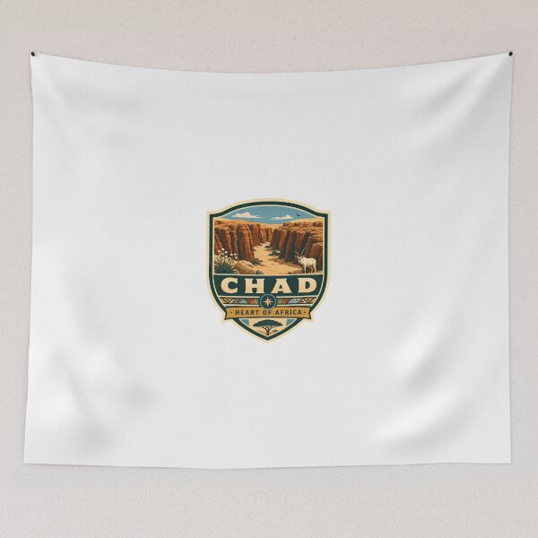 Item preview, Chad Heart Of Africa African Travel Adventure designed and sold by Simsimah26Parks.