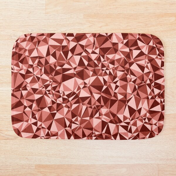 Item preview, Red Triangular Mosaic Pattern Design designed and sold by DymondDesigns.