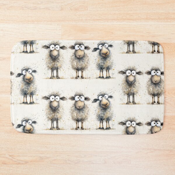 Item preview, Gorgeous Sheep ' All Eyes on Sheep’ BY SHiRLeY MacARTHuR designed and sold by Shirley MacArthur Art.