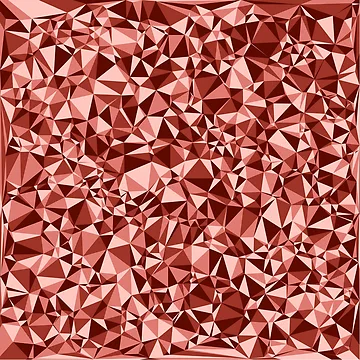 Artwork thumbnail, Red Triangular Mosaic Pattern Design by DymondDesigns