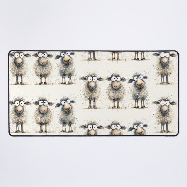 Item preview, Gorgeous Sheep ' All Eyes on Sheep’ BY SHiRLeY MacARTHuR designed and sold by Shirley MacArthur Art.