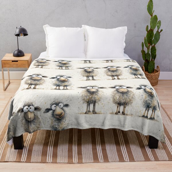 Item preview, Gorgeous Sheep ' All Eyes on Sheep’ BY SHiRLeY MacARTHuR designed and sold by Shirley MacArthur Art.