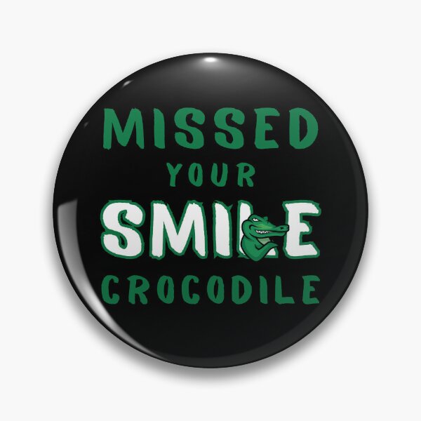 Item preview, Missed Your Smile Crocodile designed and sold by OreliaSun.