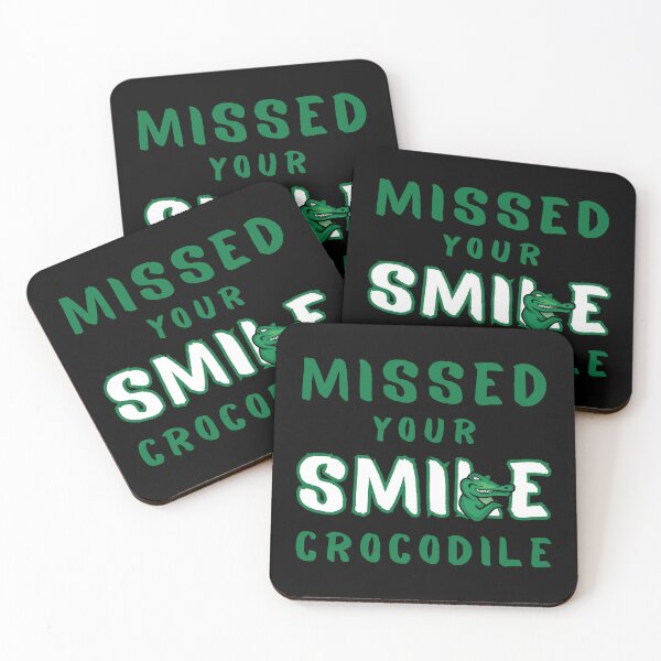 Item preview, Missed Your Smile Crocodile designed and sold by OreliaSun.