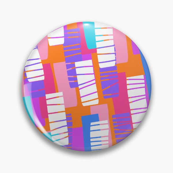 Item preview, Cool Vibrant Multicolor Geometric Pattern in Neon Colors designed and sold by Deutschic.
