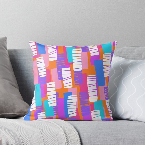 Item preview, Cool Vibrant Multicolor Geometric Pattern in Neon Colors designed and sold by Deutschic.