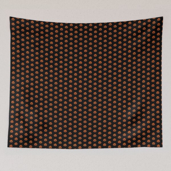 Item preview, Orange Jack O Lantern Halloween Pumpkin Graphic designed and sold by pattern-archive.