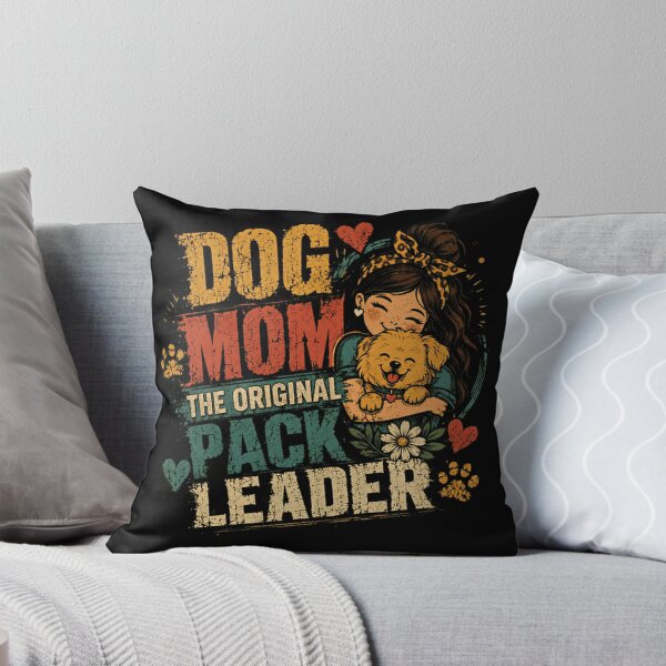 Item preview, Dog Mom The Original Pack Leader Pet Parent Dog Lover designed and sold by SkeletonsDanger.
