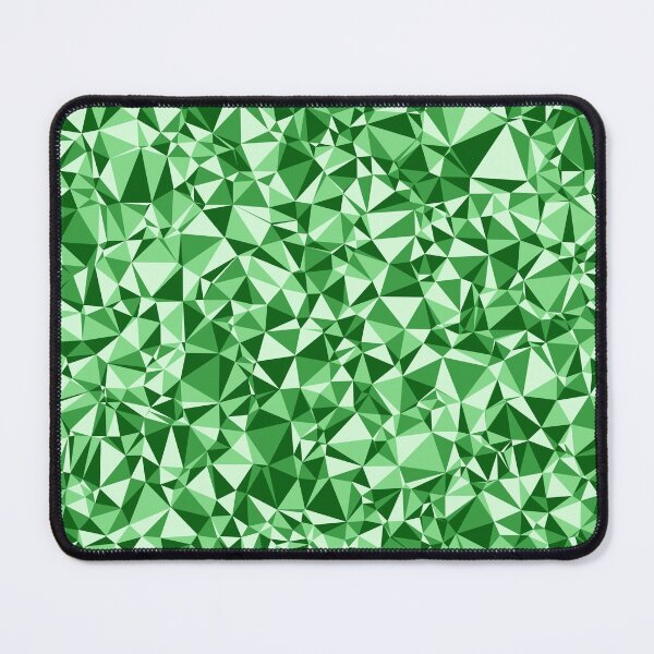 Item preview, Green Triangular Mosaic Pattern Design designed and sold by DymondDesigns.